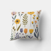 ベクсトルの花のコレクション クッション (裏面)