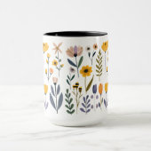 ベクсトルの花のコレクション マグカップ (中央)