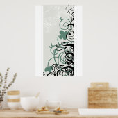 ベクターのクローバー ポスター (キッチン)