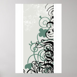 ベクターのクローバー ポスター