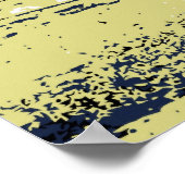 ベクターアート、ロデオカウボーイバッキングブロンコ ポスター (角)