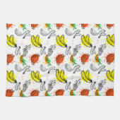 ベクターイメージの継ぎ目が無いパターン キッチンタオル (横)