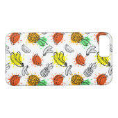 ベクターイメージの継ぎ目が無いパターン Case-Mate iPhoneケース (裏面(横))