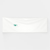 ベクターイラストレーションの蓮の花、iをフィーチャー 横断幕 (横)