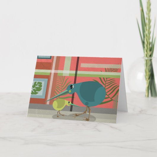 ベクターキウイバードファミリー カード (正面)