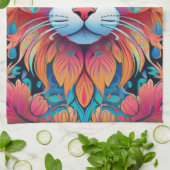 ベクターキャットタオル キッチンタオル (折り畳み)