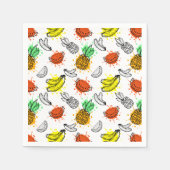 ベクターグラフィックシームレスパターン スタンダードカクテルナプキン (正面)