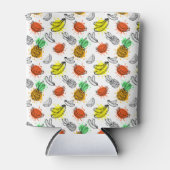 ベクターグラフィックシームレスパターン 缶クーラー (正面)