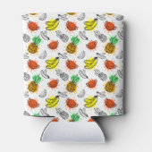 ベクターグラフィックシームレスパターン 缶クーラー (裏面)