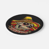 ベクターシンコデマヨイラストレーション ペーパープレート (アングル)