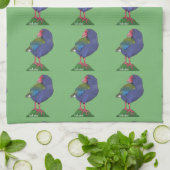 ベクタータカヒニュージーランドバード キッチンタオル (折り畳み)