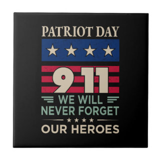 ベクターパトリオットの日9 11我々は決して私たち忘れのhを行わない タイル