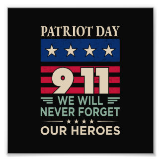 ベクターパトリオットの日9 11我々は決して私たち忘れのhを行わない フォトプリント