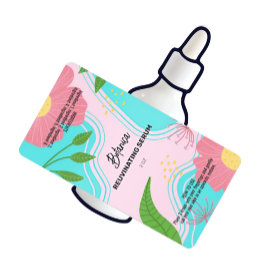 ベクターピンク血清ドロッパーボトルラベル ラベル