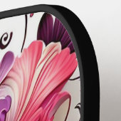 ベクターフラワー無線充電器 ピックルボールラケット (左詳細)