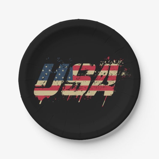 ベクターベティのブープカウボーイズ ペーパープレート (正面)