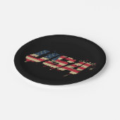 ベクターベティのブープカウボーイズ ペーパープレート (アングル)