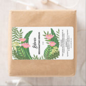 ベクター熱帯血清ドロッパーボトルラベル ラベル (インサイチュ)