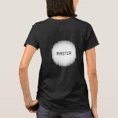 ベクター/ラスター Tシャツ (裏面)