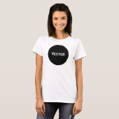 ベクター/ラスター Tシャツ (正面フル)