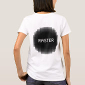 ベクター/ラスター Tシャツ (裏面)