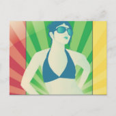 ベクトルの光線 ポストカード (正面)