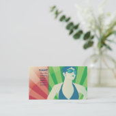 ベクトルの光線 名刺 (スタンド正面)