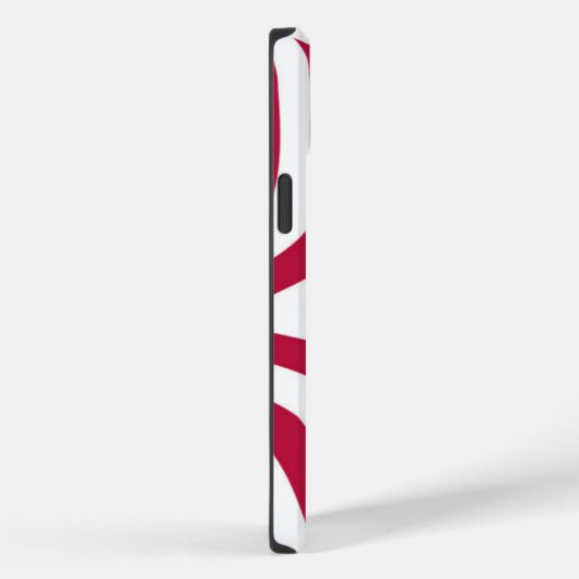 ベクトルはっきりしたパターンの明るい赤と白の星 Case-Mate iPhoneケース (裏面 / 右)