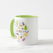 ベクトルアートメインテーマ州記号 マグカップ (正面左)