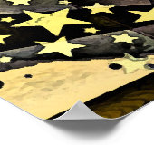 ベクトルギター ポスター (角)