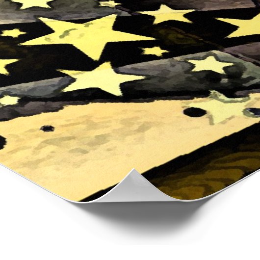 ベクトルギター ポスター (角)