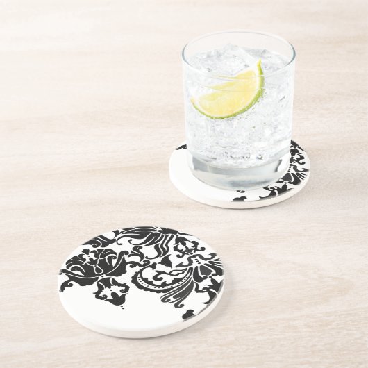 ベクトルダマスク コースター (側面)