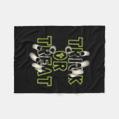 ベクトルハローウィンパーティ フリースブランケット (正面(横))