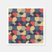 ベクトルパターン スタンダードカクテルナプキン (正面)