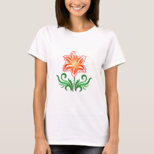 ベクトルフラワー: Tシャツ