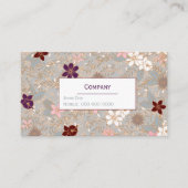 ベクトルフローラ名刺 名刺 (正面)