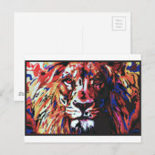 ベクトルライオン ポストカード (正面/裏面)