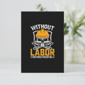 ベクトル労働日Tシャツデザイン 招待状 (スタンド正面)