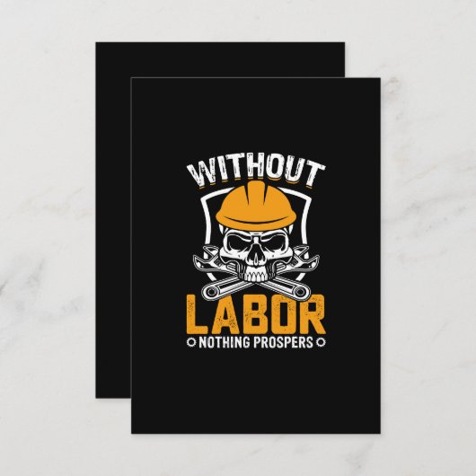 ベクトル労働日Tシャツデザイン 招待状 (正面/裏面)