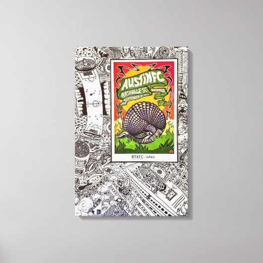 ベクトル単位の速度 キャンバスプリント (正面)