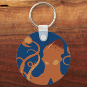 ベクトル巨大いかキーチェーン キーホルダー (正面)