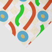 ベクトル形状のシームレスなパターン 薄葉紙 (詳細)