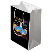 ベクトル復活祭デザイン ミディアムペーパーバッグ (正面アングル)