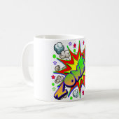 ベクトル漫画本ZONK マグカップ (正面左)