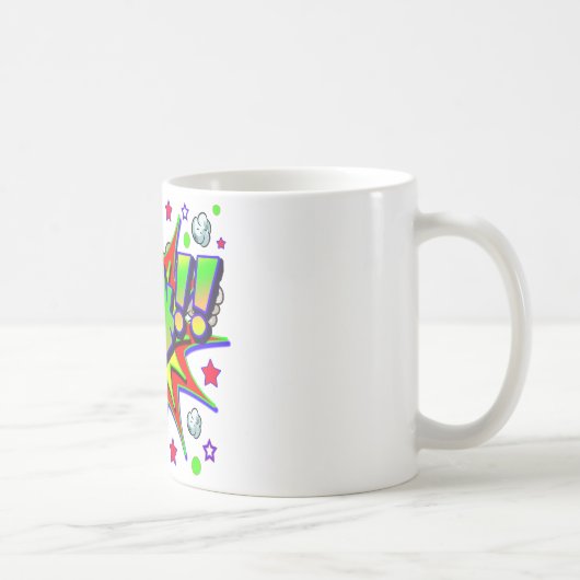 ベクトル漫画本ZONK マグカップ (右)