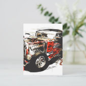 ベクトル車3.jpg ポストカード (スタンド正面)