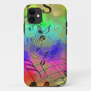 ベクトル音楽テーマ iPhone 11 ケース