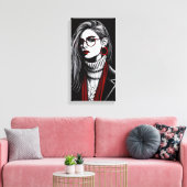 ベクトル キャンバスプリント (インサイチュ (リビング))