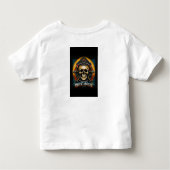 ベクトル： Geometric Desの精度と革新性 トドラーTシャツ (裏面)