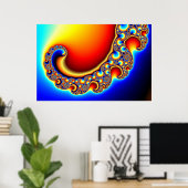 ベクニング – フラクタル ポスター (ホームオフィス)